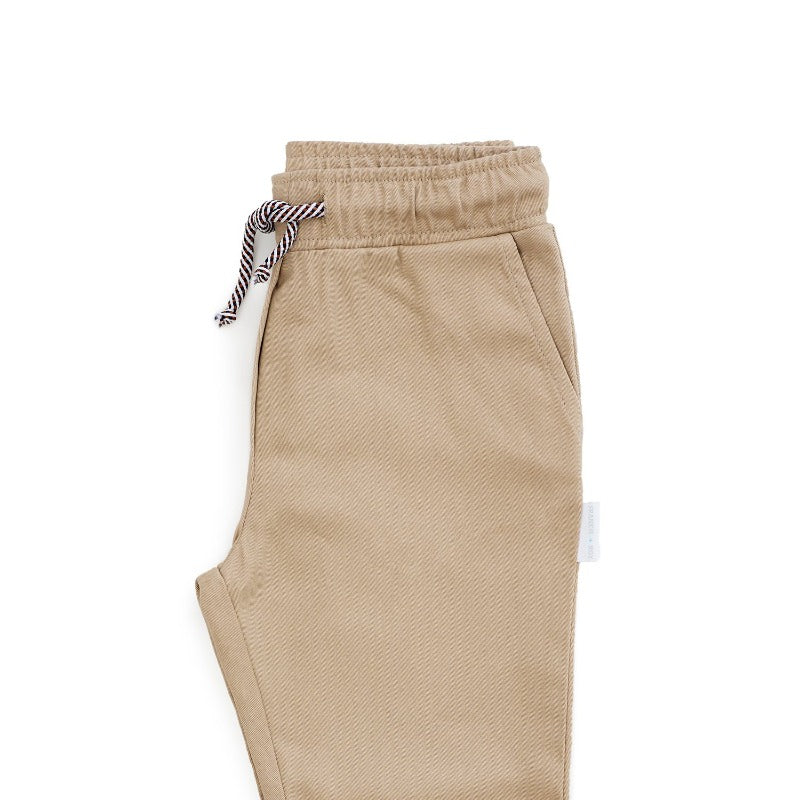 boys flinders elastic waist slim skinny pants chinos