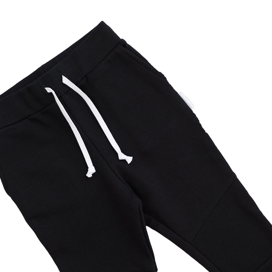 Black skinny joggers junior hotsell